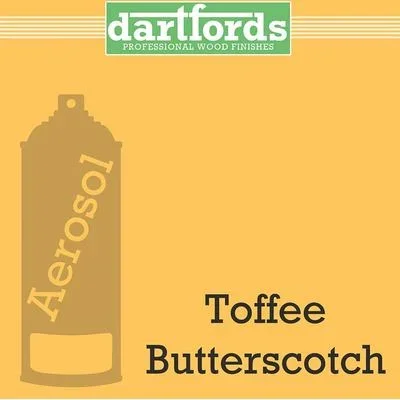 dartfords Pigmented Nitrocellulose Lacquer Toffee Butterscotch – 400ml aeroso