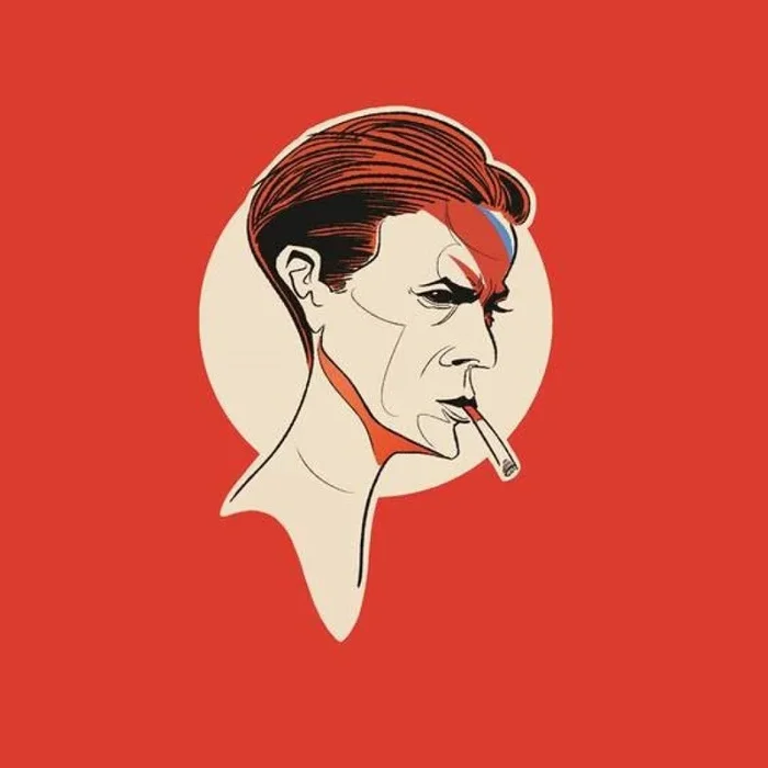 David Bowie Pop Art Icons Card
