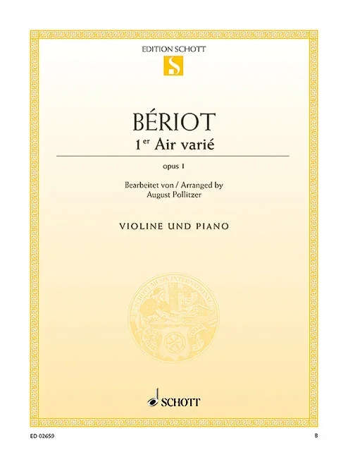 de Bériot: Air varié in D Minor, Op. 1