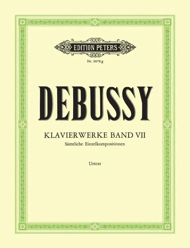 Debussy – Complete Minor Works Book 7 (Softcover Book)
