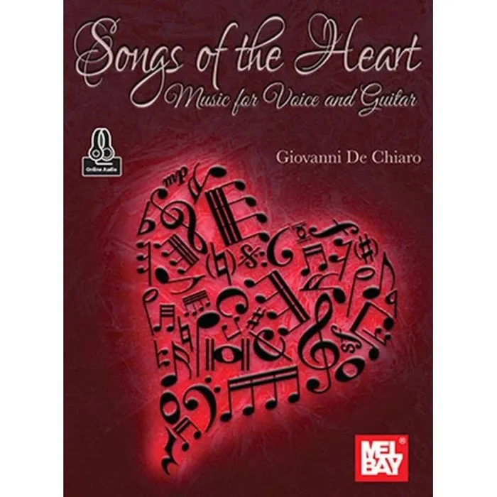 DeChiaro, Giovanni – Songs of the Heart Music for Voice and Guitar