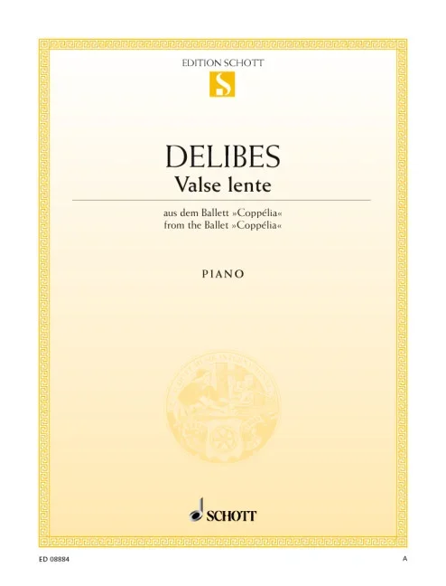Delibes, Léo : Delibes, Léo : Slow Waltz, from “Coppélia” – piano – Schott Digital