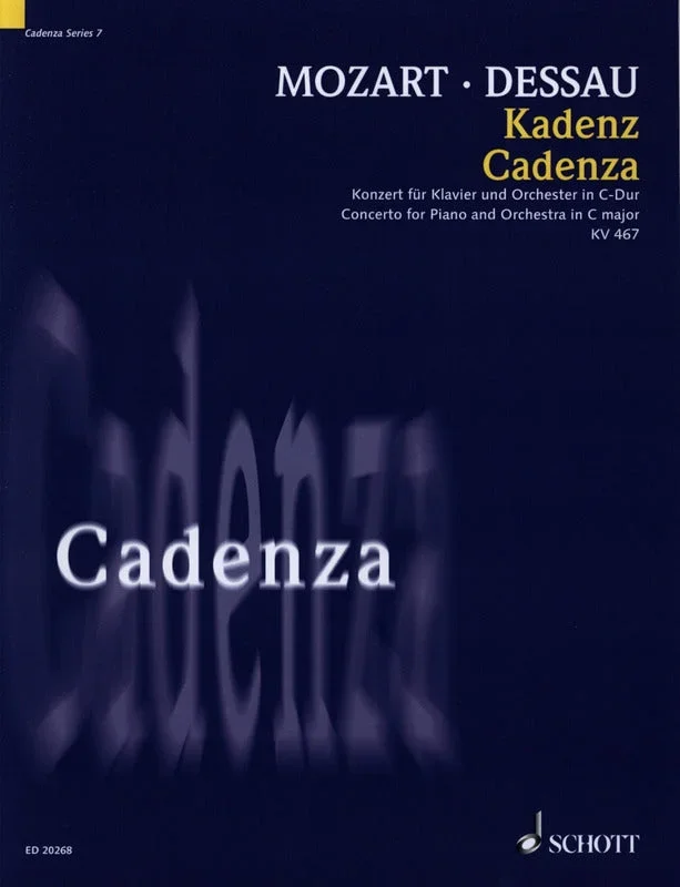 Dessau: Cadenza to Mozart’s Concerto in C Major, K. 467