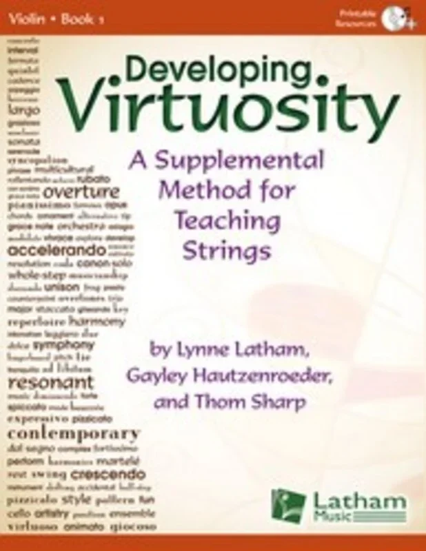 Developing Virtuosity Book 1 Violin Book/CD Book