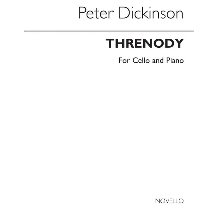 Dickinson, Peter – Threnody For Cello And Piano
