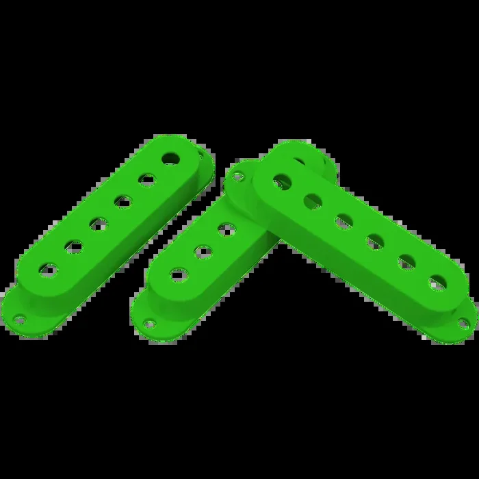 DiMarzio DM20G Pickup Cover Single Coil Large Green (Single)