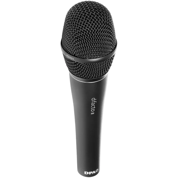 DPA d:facto™ Softboost Super Cardioid Vocal Microphone w/ Handheld Preamp (XLR)