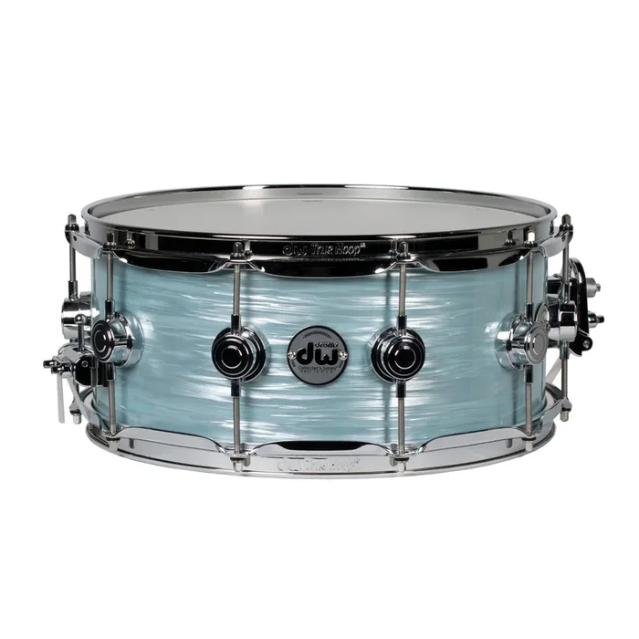 Drum Workshop Collectors Series 6×14 Snare Drum – Pale Blue Oyster