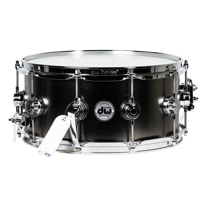 Drum Workshop Collectors Series 6.5×14 Snare Drum – Satin Black Nickel