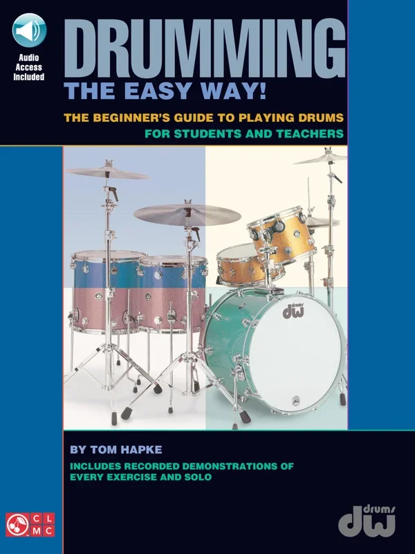 Drumming the Easy Way! – Drum Instruction (Book/Online Audio)