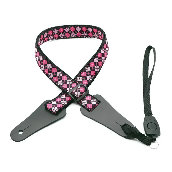 DSL Straps Bluegrass Series Poly Ukulele Strap 1in – JK-PINK