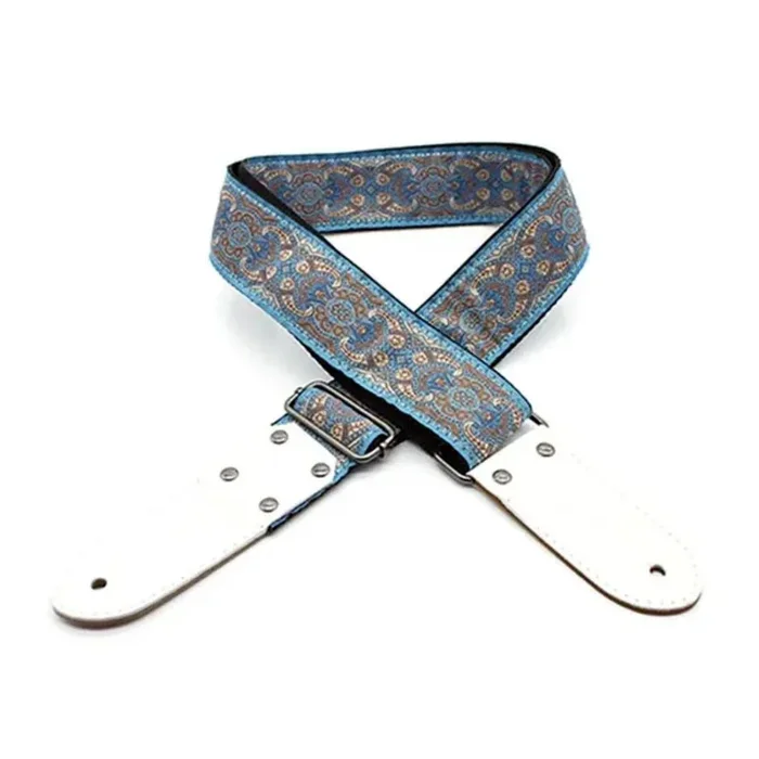 DSL Straps Weaving Series Jacquard Weaving Guitar Strap 2in – TAD Blue