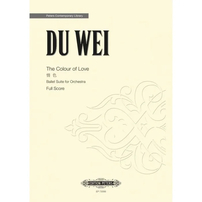 Du, Wei – The Colour of Love (score)