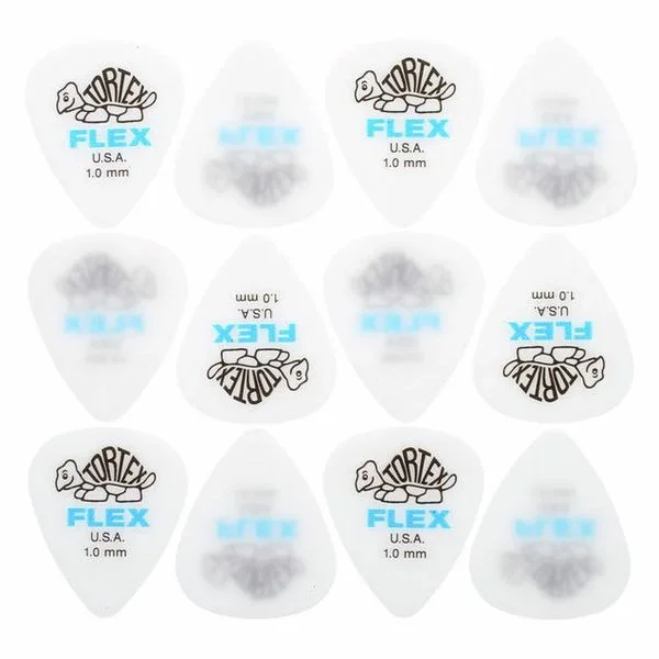 Dunlop Tortex Flex Picks 1,00 12
