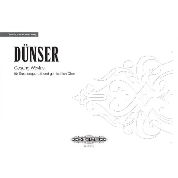 Dünser, Richard – Gesang Weylas