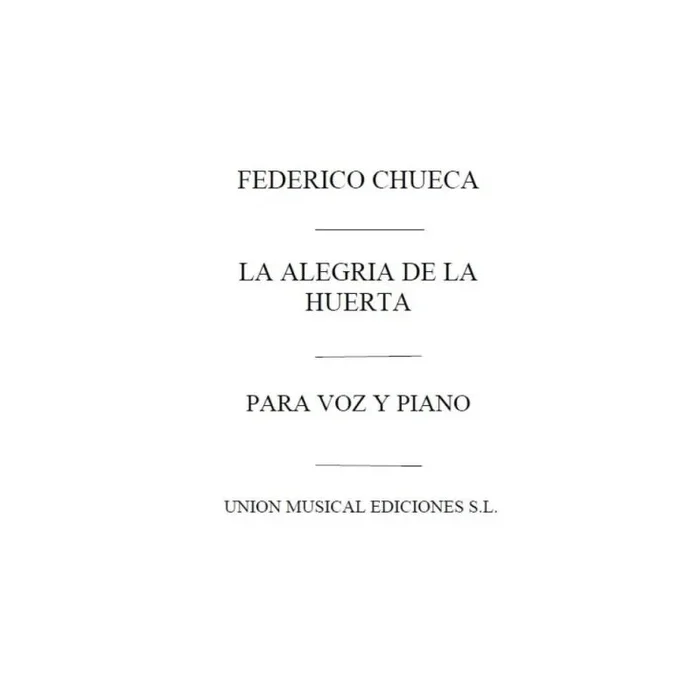 Duo De La Alegria De La Huerta