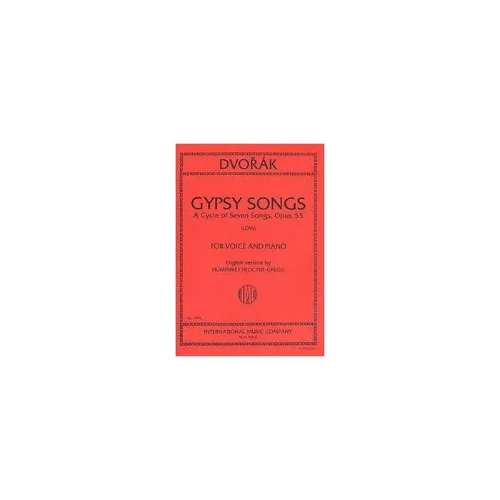 Dvořák, Antonín – Gypsy Songs (Low) op.55