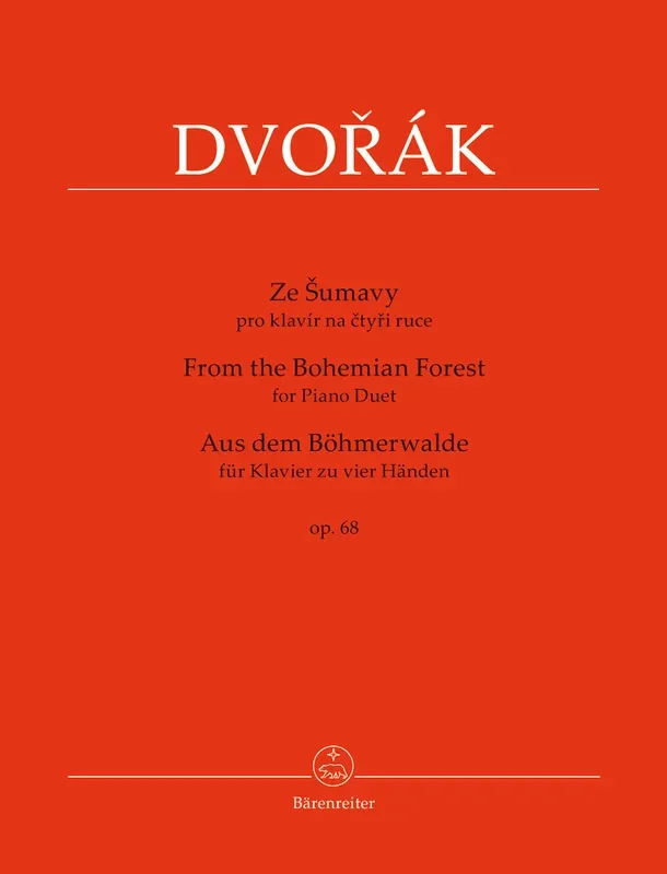 Dvořák: From the Bohemian Forest Op 68 – Piano Duet