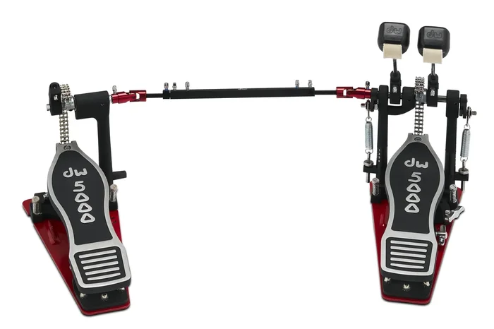 DW 5000 Series Accelerator Solid Footbard Double Bass Drum Pedal w/ Bag