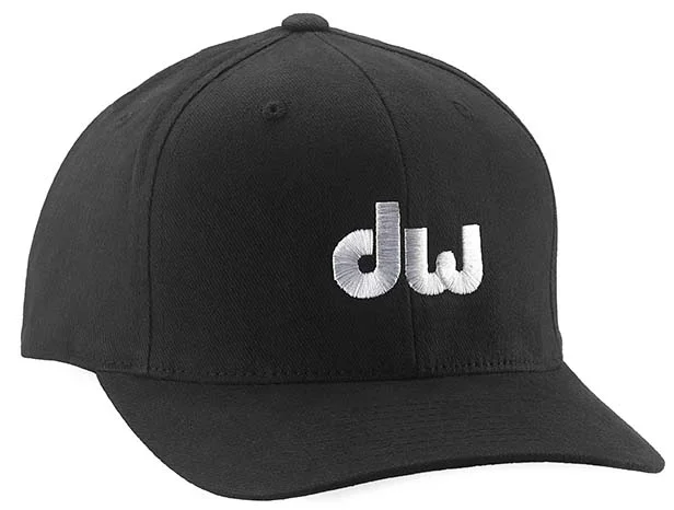 DW Logo Hat Black (L/XL) 7 1/8In – 7 5/8I