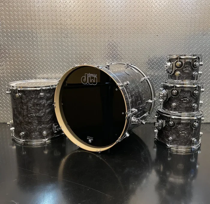 DW Performance Series 3 Up 2 Down 6-Piece Shell Pack – Black Diamond Pearl
