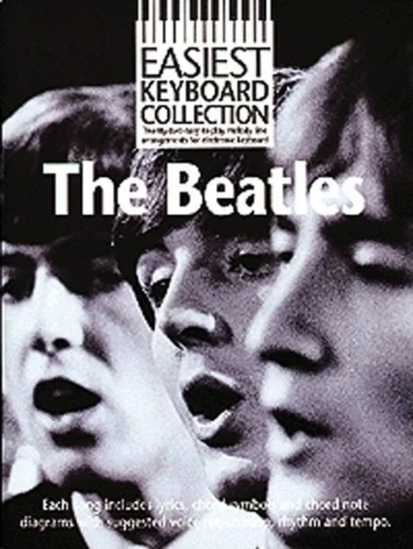 Easiest Keyboard Coll.Beatles Mlc Book