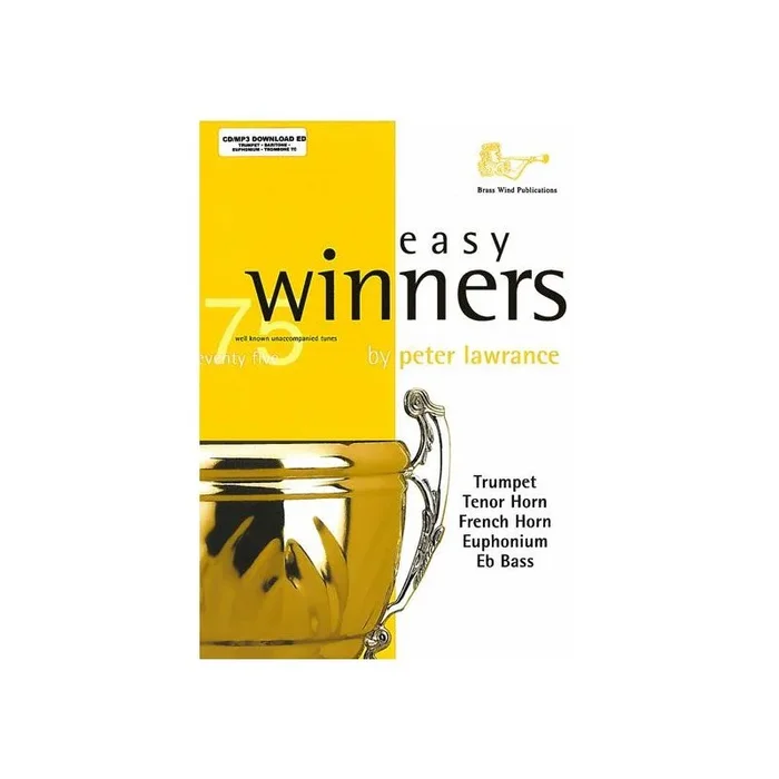 Easy Winners for Treble Brass with CD