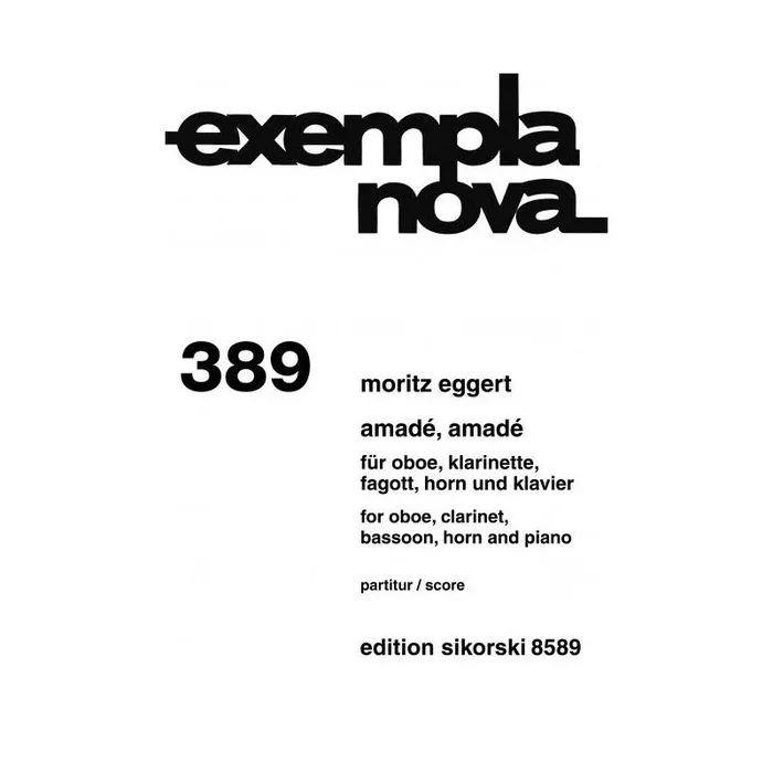 Eggert, Moritz – Amadé, Amadé 389