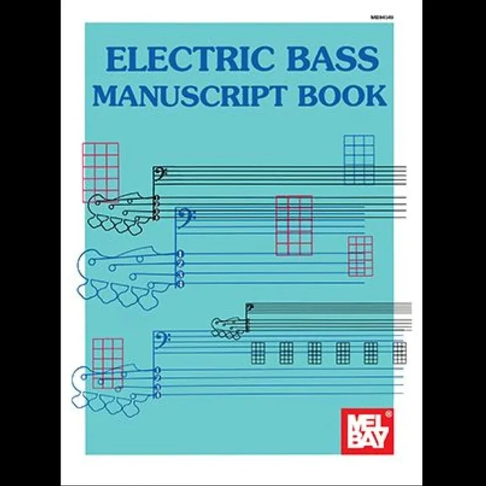 Electric Bass Manuscript Book