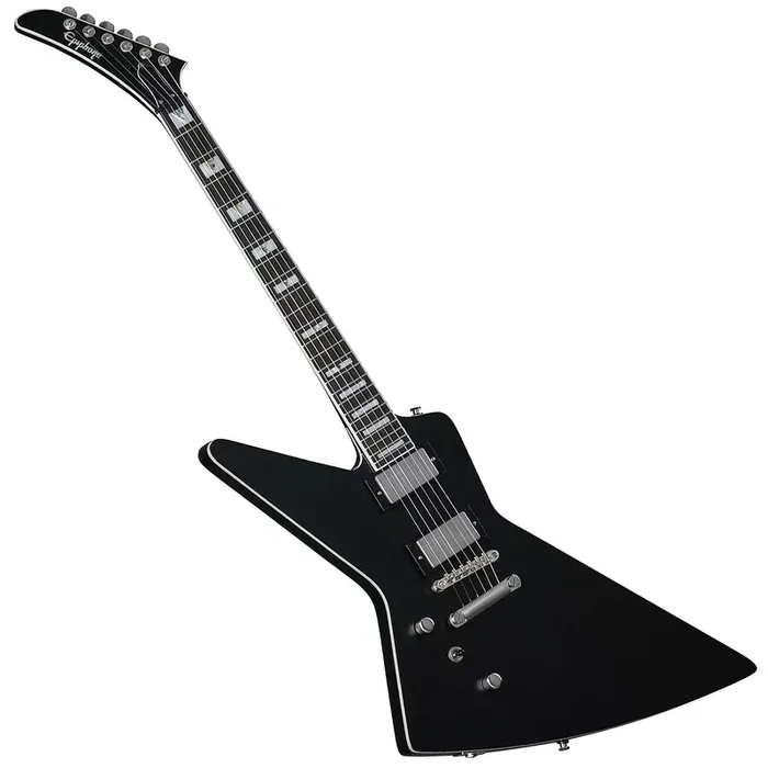 Epiphone Left Hand Explorer Prophecy Electric Guitar in Aged Jet Black – EIXTYAJBBNLH