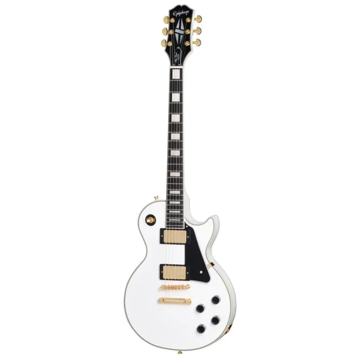Epiphone Les Paul Custom Alpine White – Incl Premium Bag