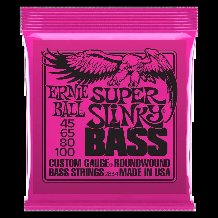 Ernie Ball 2834 Super Slinky Bass Strings – 2834EB
