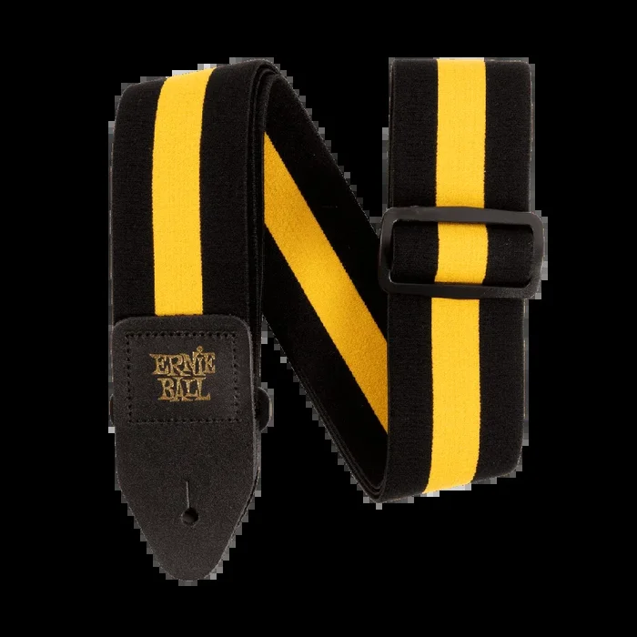 Ernie Ball Stretch Comfort Strap – Racer Yellow