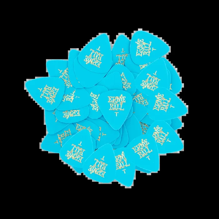 Ernie Ball Thin Blue Cellulose Picks, bag of 144