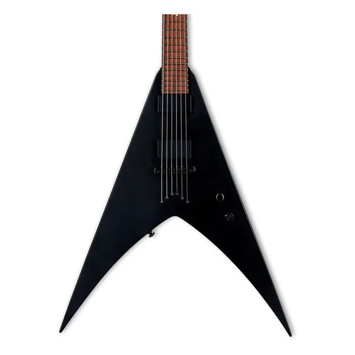 ESP LTD Nergal HEX-200 Signature Electric Guitar – Black Satin