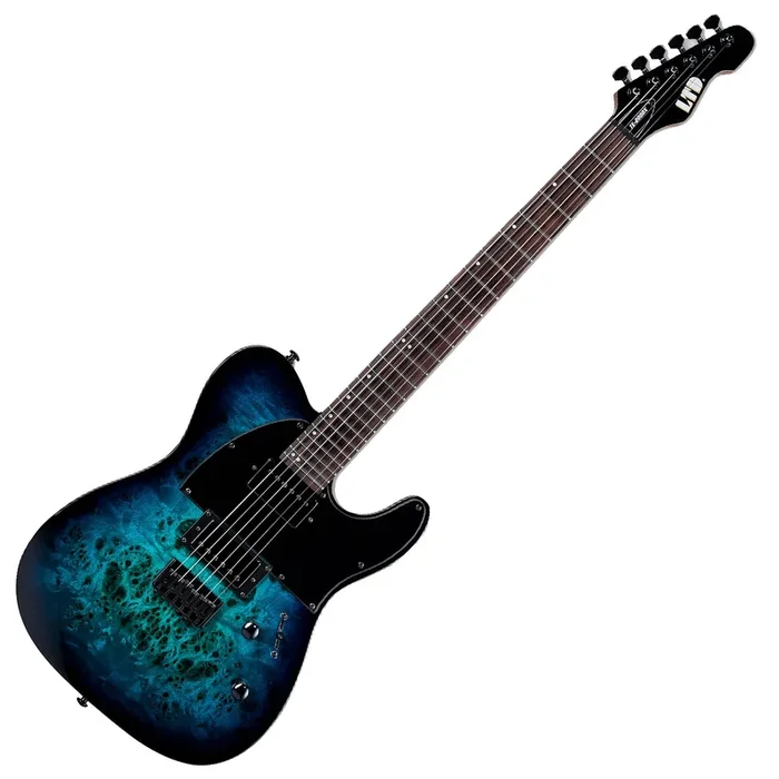 ESP LTD TE 200DX Electric Guitar in Blue Burst – LTE200DXBLB