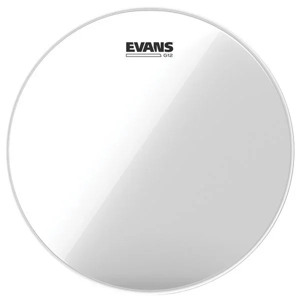 Evans 10″ G12 Clear TomTom