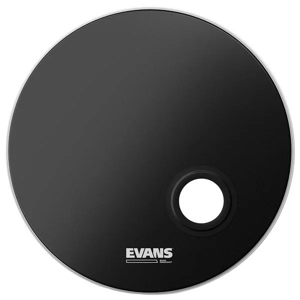 Evans 20″ E-Mad Reso Bass Drum BK