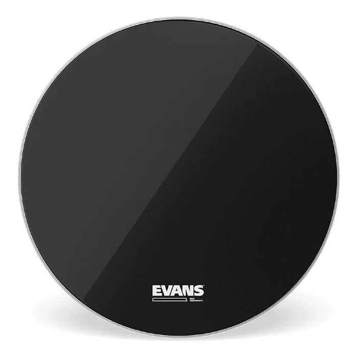 Evans 22 inch EQ3 Resonant Black Bass Drumhead No Port