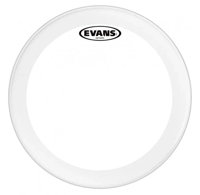 Evans BD22GB3C EQ3 22″ Coated Batter Bass Drum Head
