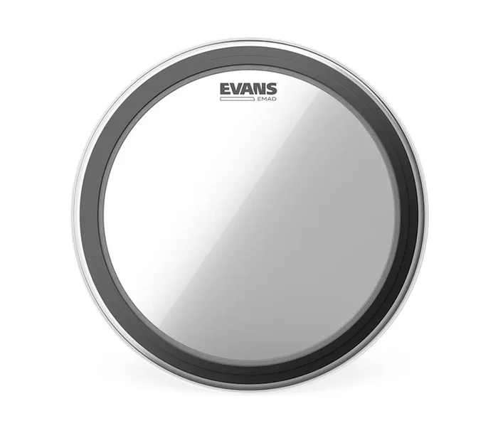 Evans EMAD 1 18 ” Clear Bass Drum Batter Head