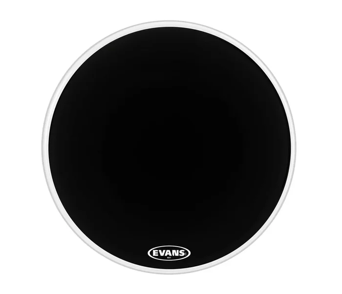 Evans MX1 28 ” Black Marching Bass Drum Head