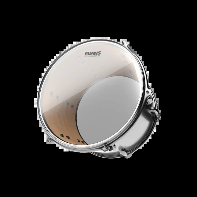 Evans TT13G2 13 ” G2 Clear Tom Head