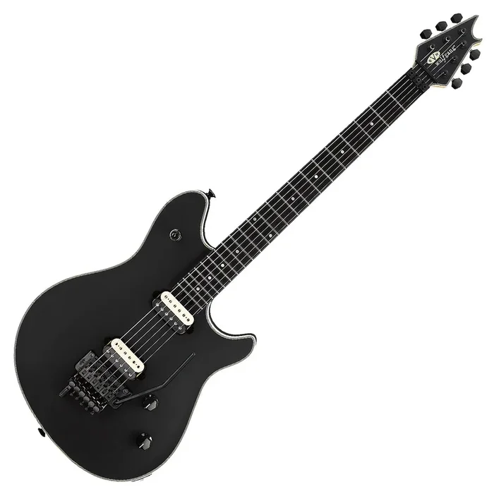 EVH Wolfgang Electric Guitar Ebony in Stealth Black W/Case – 5107900868