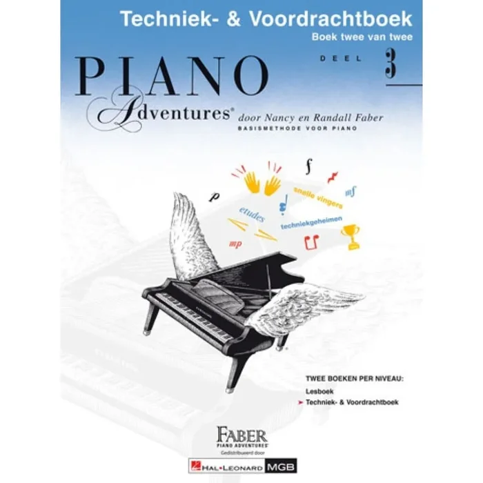 Faber & Faber – Piano Adventures Techniek- & Voordrachtboek Deel 3