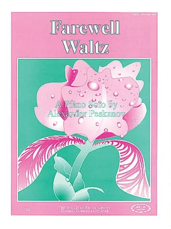 Farewell Waltz (Sheet Music)