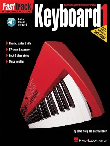 Fast Track Keyboard 1: Book & Audio