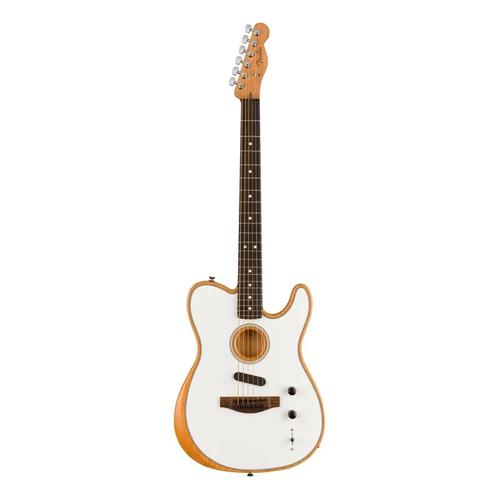 Fender Acoustasonic Player Telecaster Acoustic-Electric Guitar – Arctic White