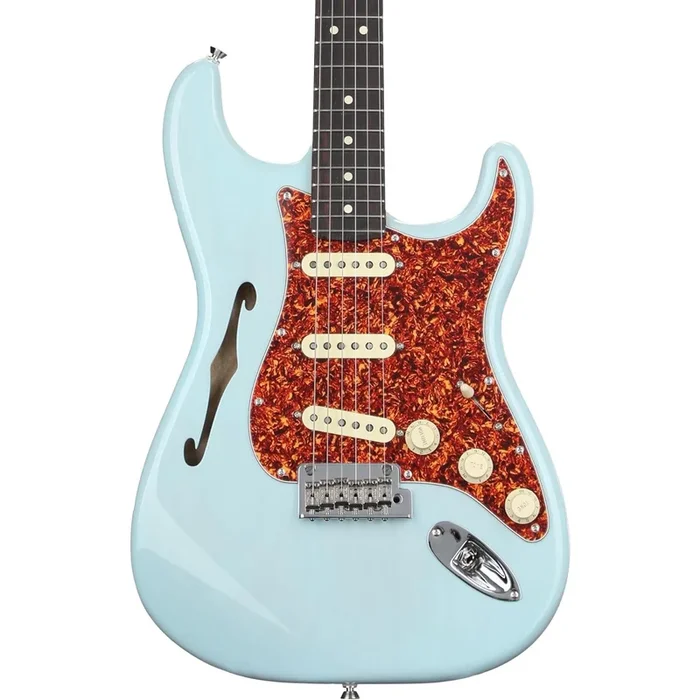 Fender American Professional II Thinline Stratocaster – Transparent Daphne Blue