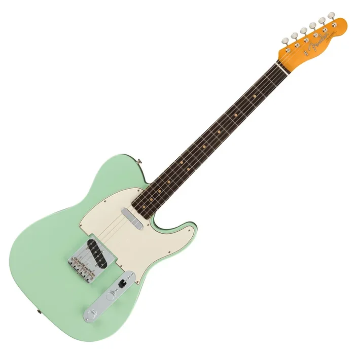 Fender American Vintage II 63 Telecaster Electric Guitar Rosewood in Sea Foam Green w/Vintage Style Case – 0110380857